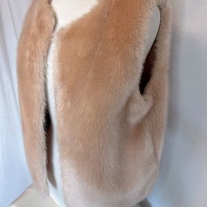 Top Shop Pink Fur Vest